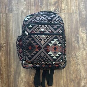 Geometric Aztec print Patterned Backpack